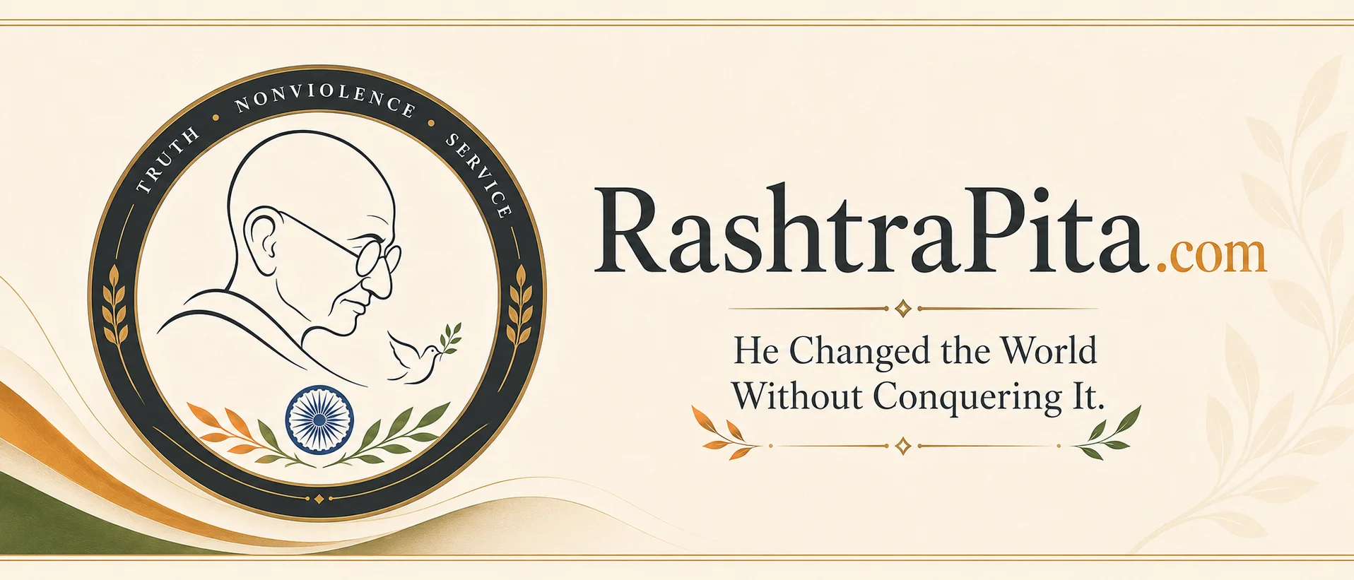 RashtraPita.com – He Changed the World Without Conquering It.